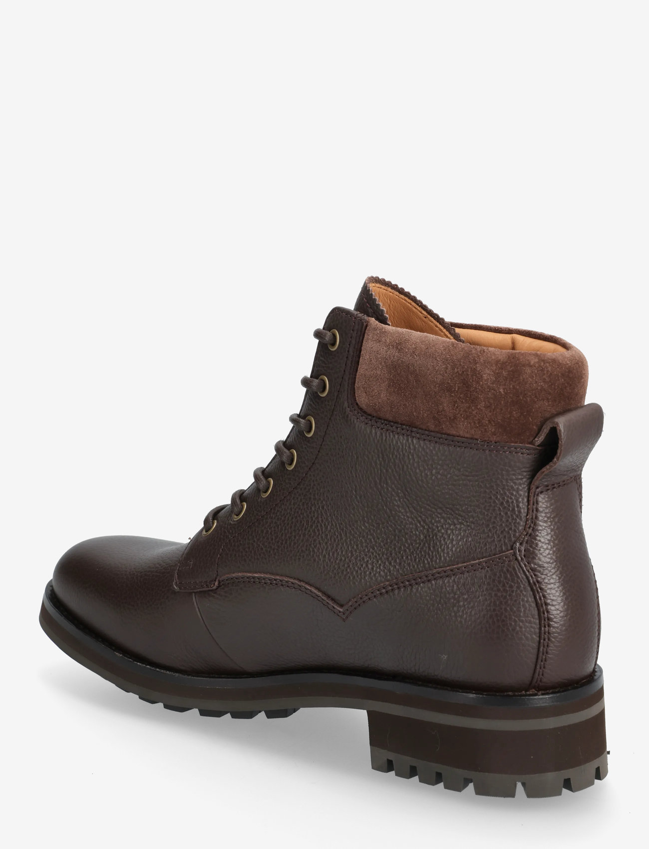 Polo Ralph Lauren - Bryson Mid Leather Field Boot - schnürboots - dark brown - 2