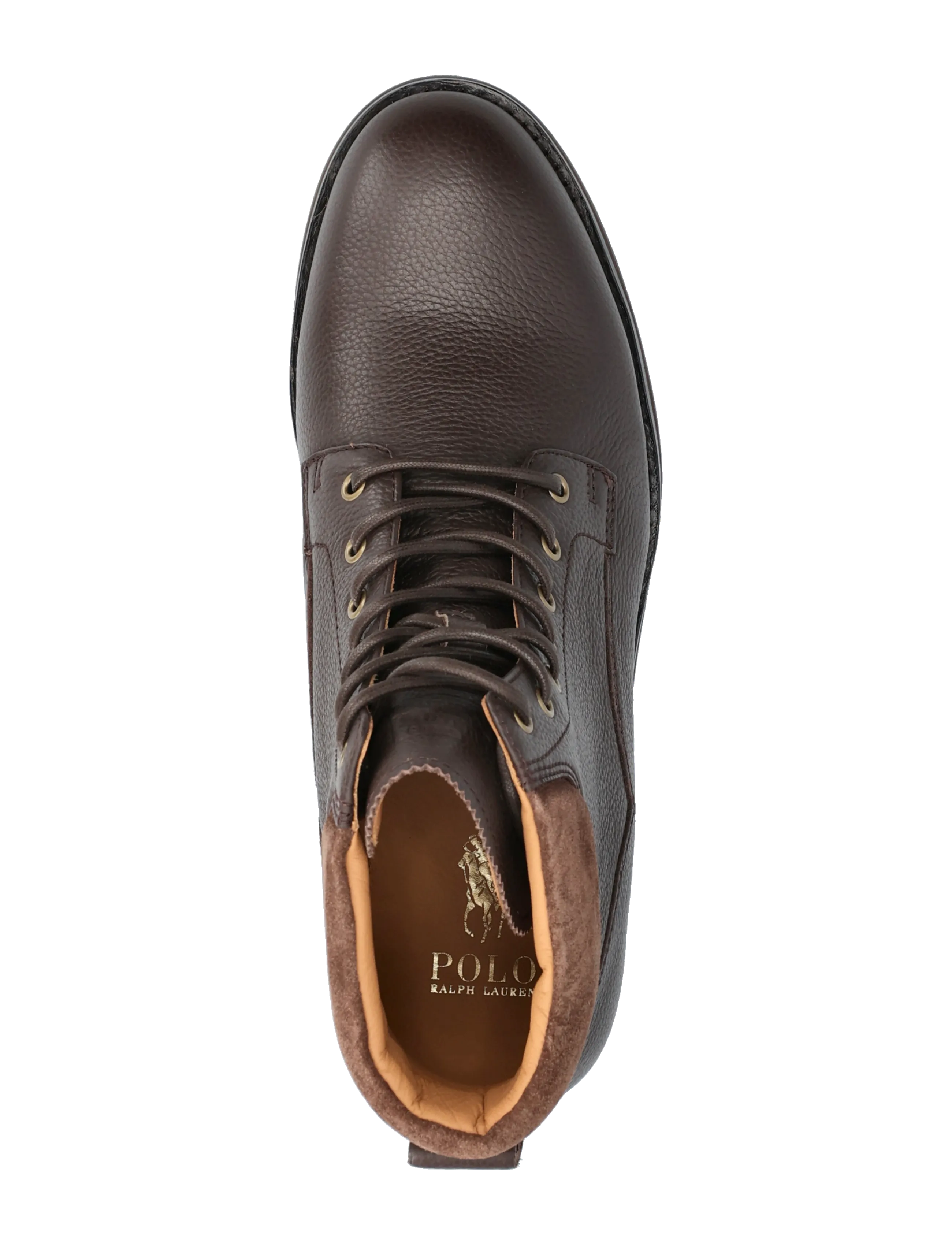 Polo Ralph Lauren - Bryson Mid Leather Field Boot - veterlaarzen - dark brown - 3