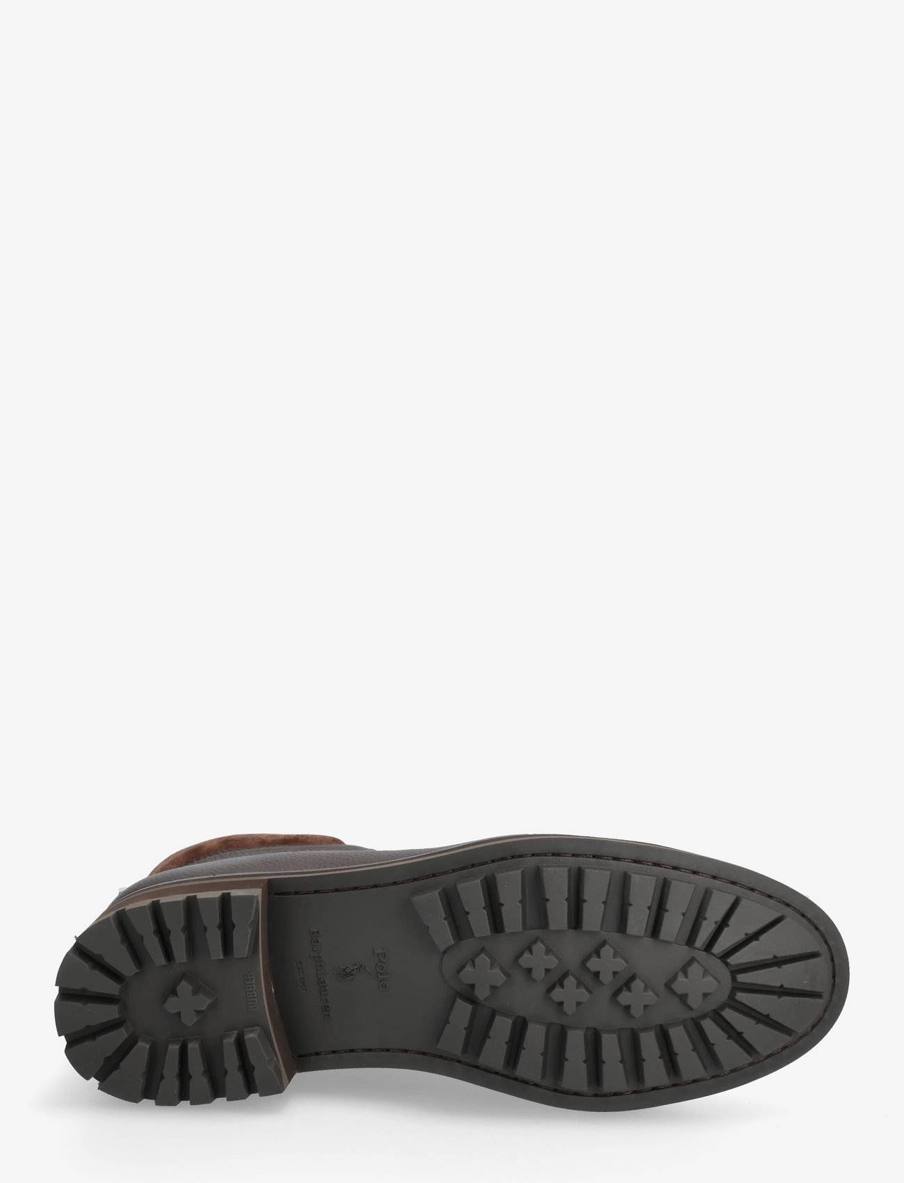 Polo Ralph Lauren - Bryson Mid Leather Field Boot - schnürboots - dark brown - 4