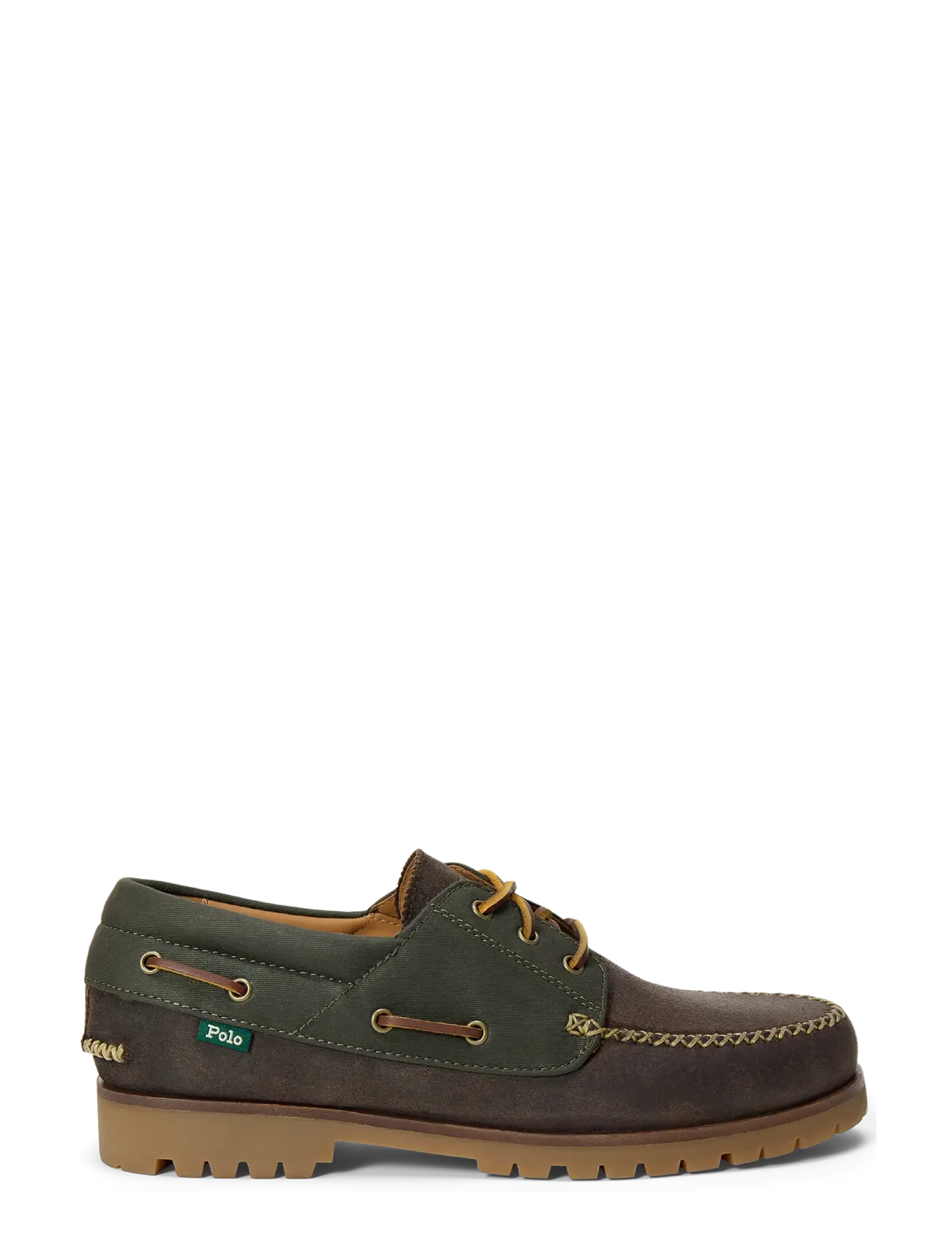 Polo Ralph Lauren Ranger Suede Boat Shoe - Boat shoes - CHOCOLATE BROWN/E / brown
