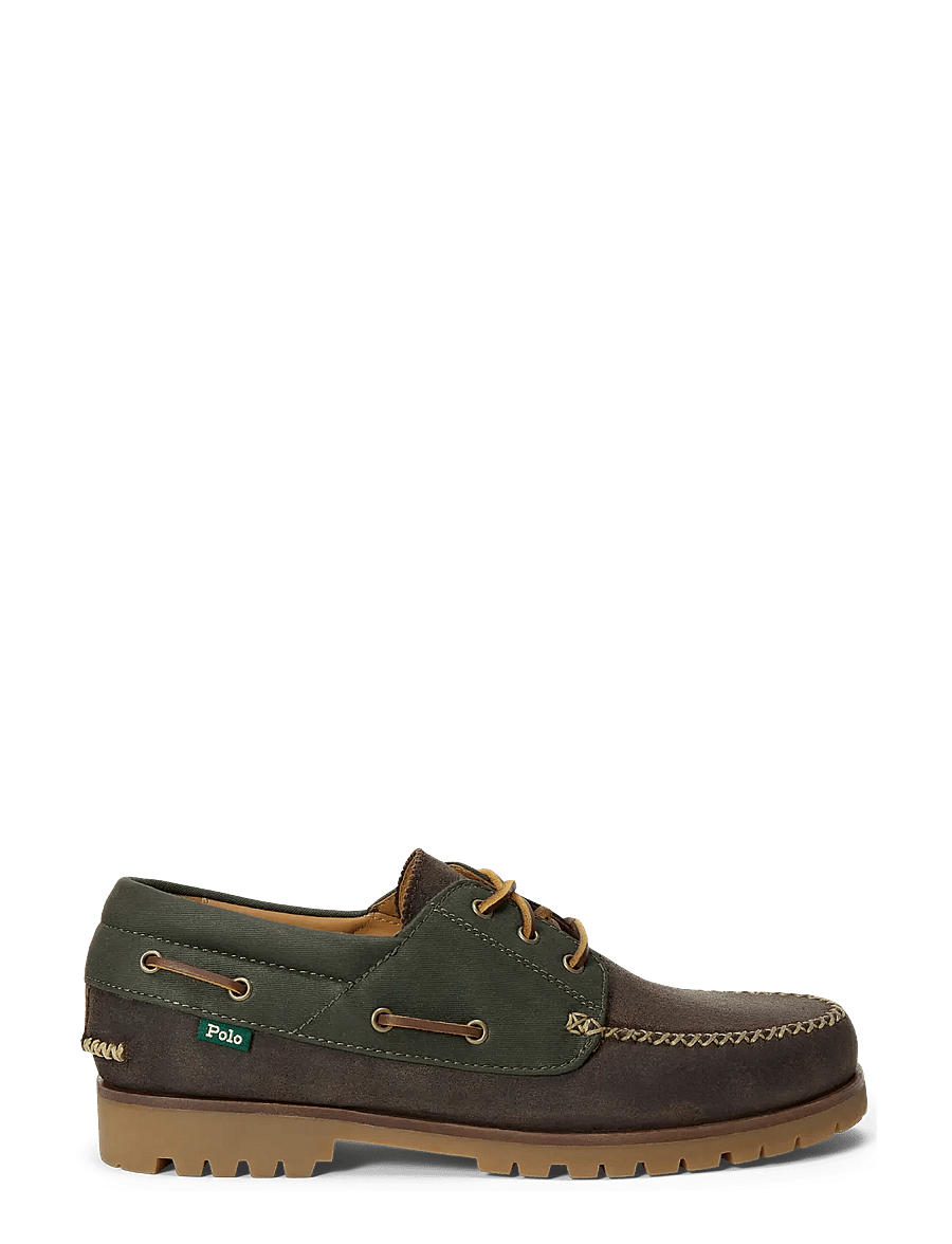 Polo Ralph Lauren - Ranger Suede Boat Shoe - chocolate brown/e - 0