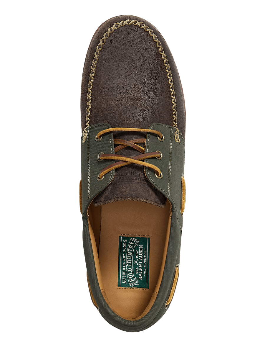 Polo Ralph Lauren - Ranger seglarskor i mocka - shoppa efter tillfälle - chocolate brown/e - 2