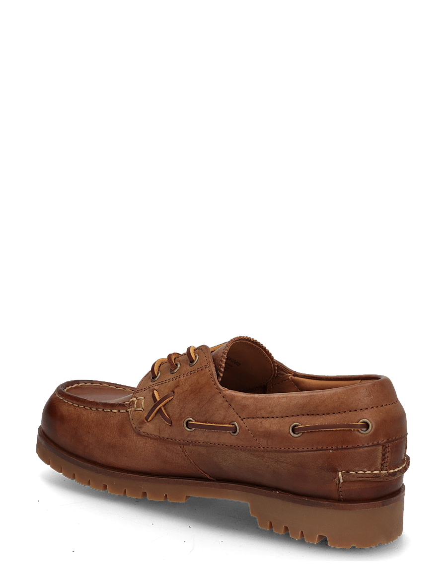 Polo Ralph Lauren - LEATHER-RANGER DECK-CS-BTS - nach anlass kaufen - dark beech - 1
