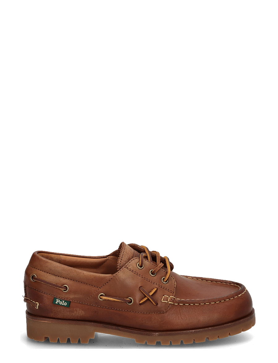 Polo Ralph Lauren - LEATHER-RANGER DECK-CS-BTS - nach anlass kaufen - dark beech - 2