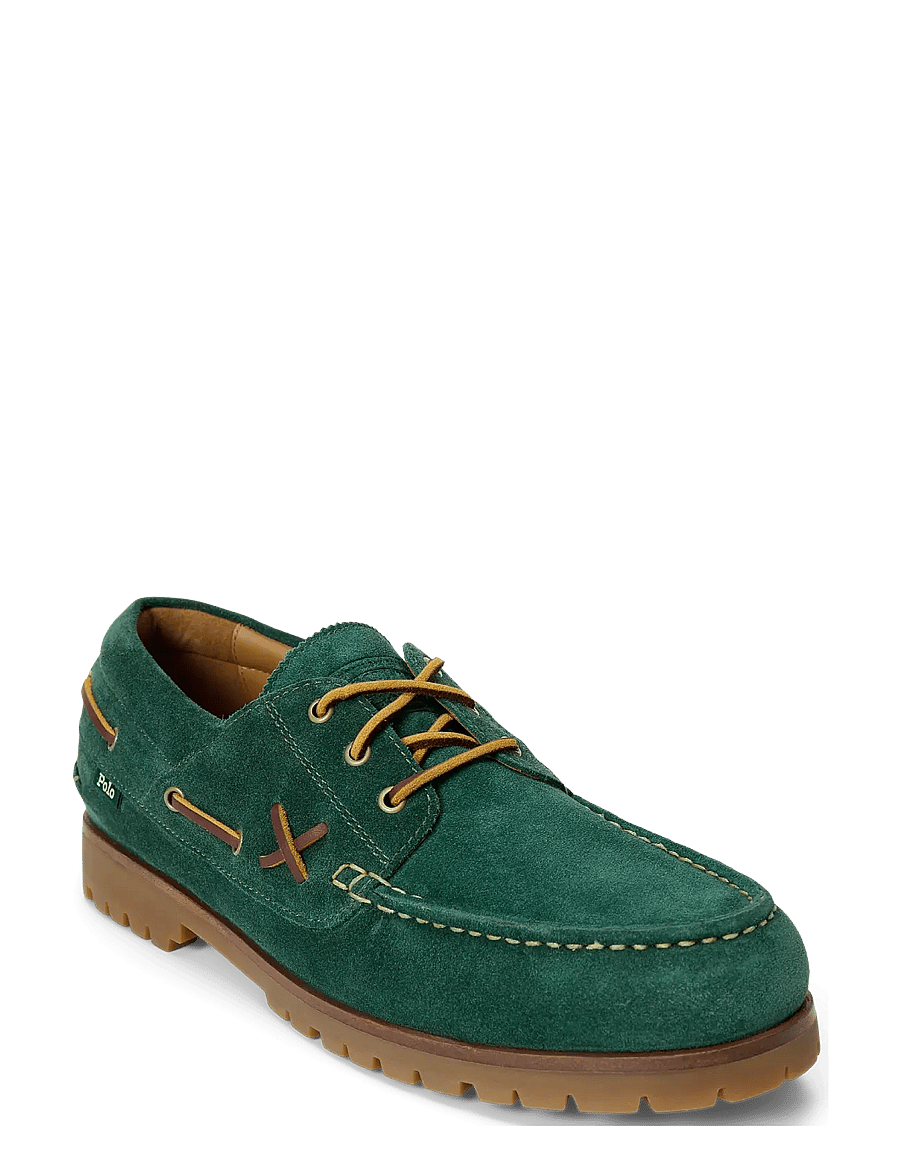 Polo Ralph Lauren - Ranger Suede Boat Shoe - nach anlass kaufen - college green - 0