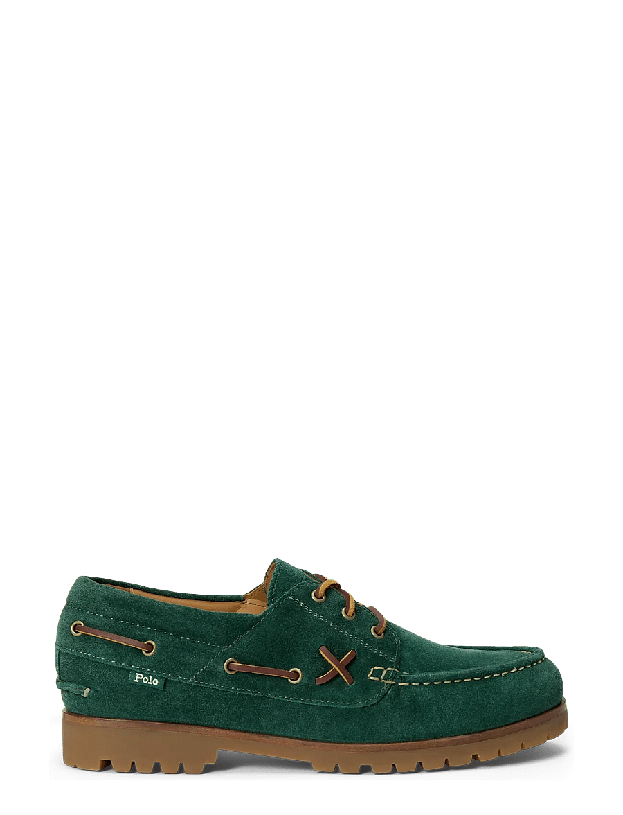 Polo Ralph Lauren - Ranger Suede Boat Shoe - nach anlass kaufen - college green - 1