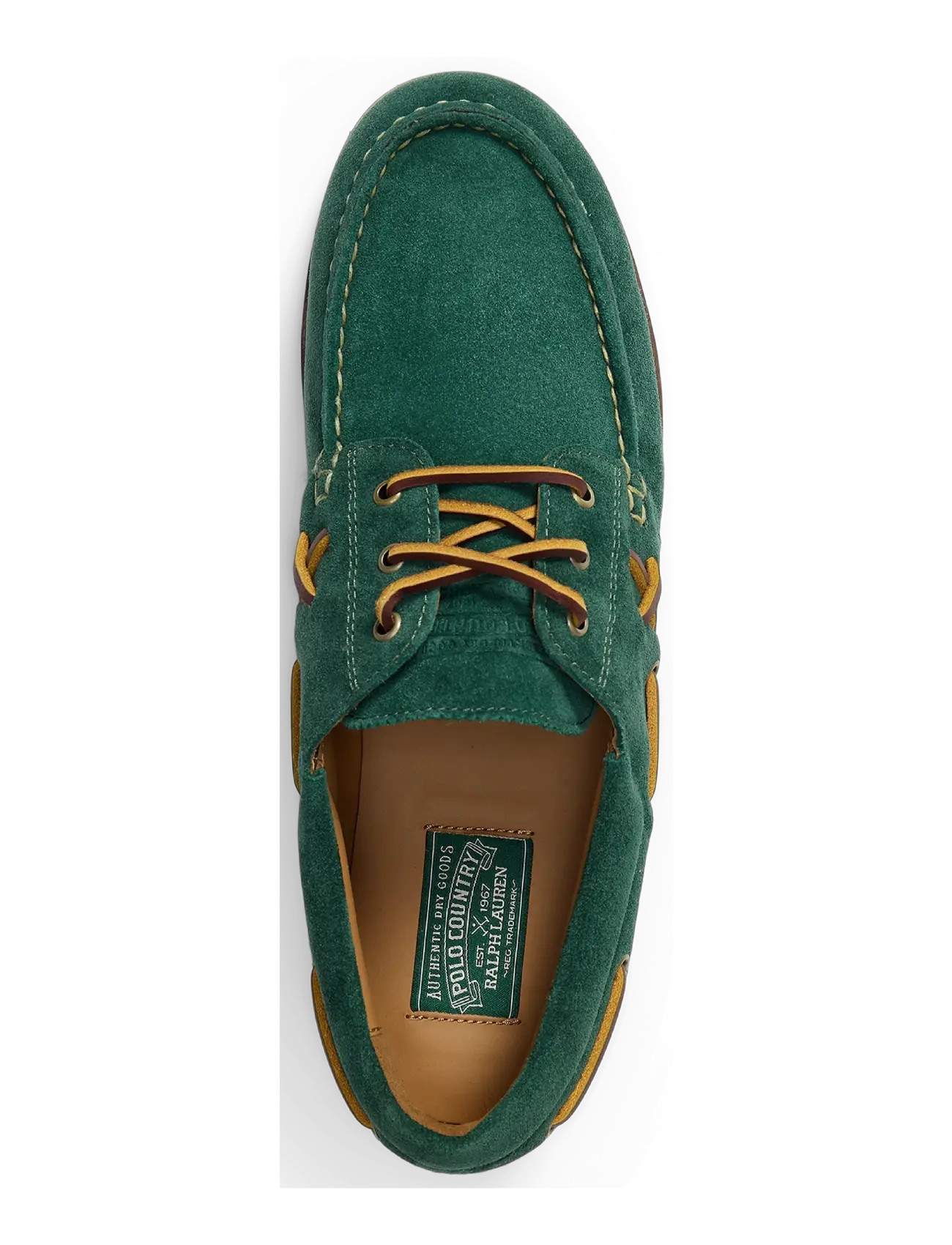 Polo Ralph Lauren - Ranger Suede Boat Shoe - college green - 2