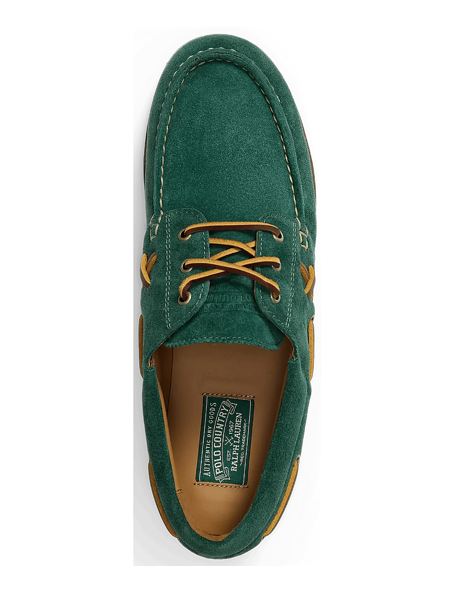 Polo Ralph Lauren - Ranger Suede Boat Shoe - nach anlass kaufen - college green - 2