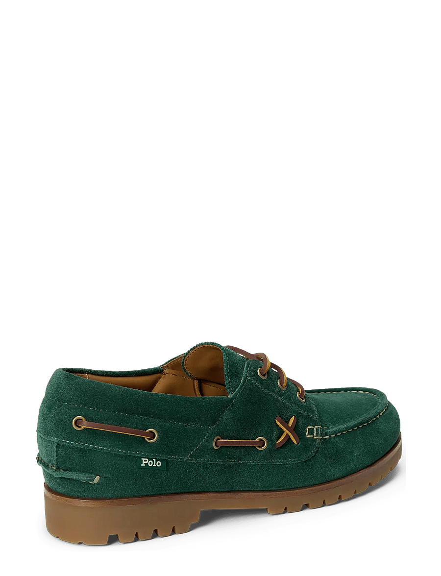 Polo Ralph Lauren - Ranger Suede Boat Shoe - nach anlass kaufen - college green - 3