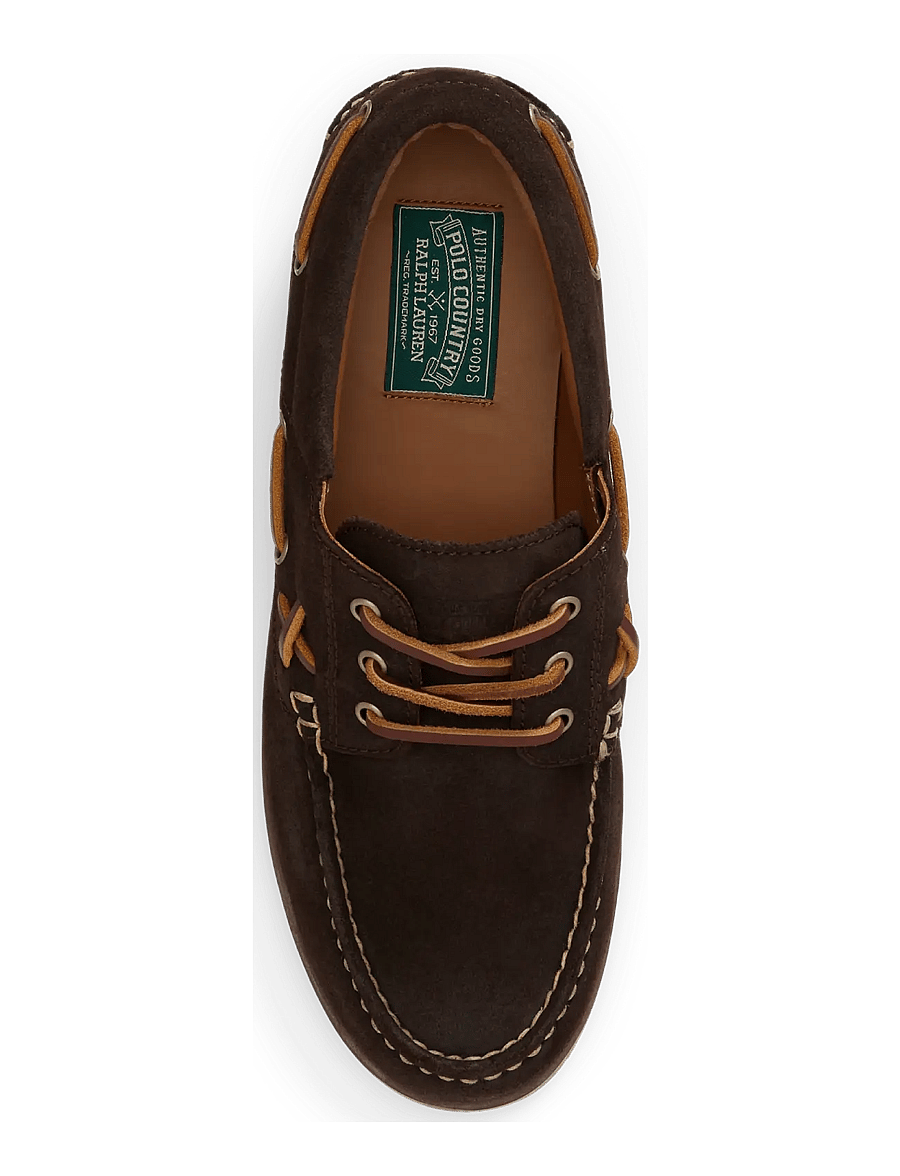 Polo Ralph Lauren - Ranger Suede Boat Shoe - osta olukorra järgi - dark chocolate - 3