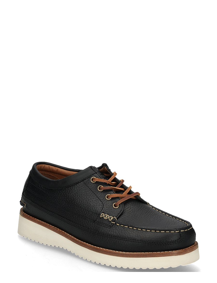 Polo Ralph Lauren - Ranger Low Leather Workboot - osta olukorra järgi - black - 0