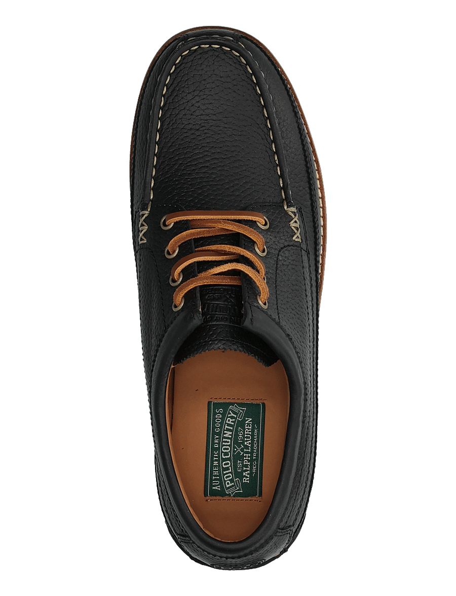 Polo Ralph Lauren - Ranger Low Leather Workboot - osta olukorra järgi - black - 3