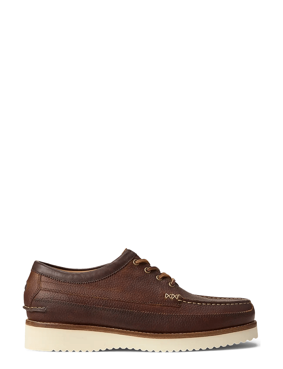Polo Ralph Lauren - Ranger Low Leather Workboot - nach anlass kaufen - tan/brown - 0