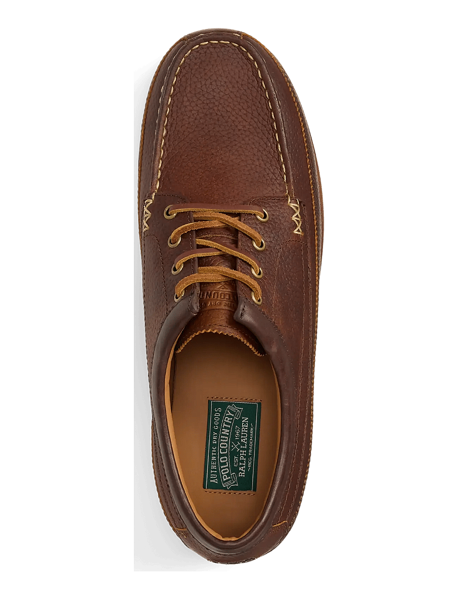 Polo Ralph Lauren - Ranger Low Leather Workboot - nach anlass kaufen - tan/brown - 3