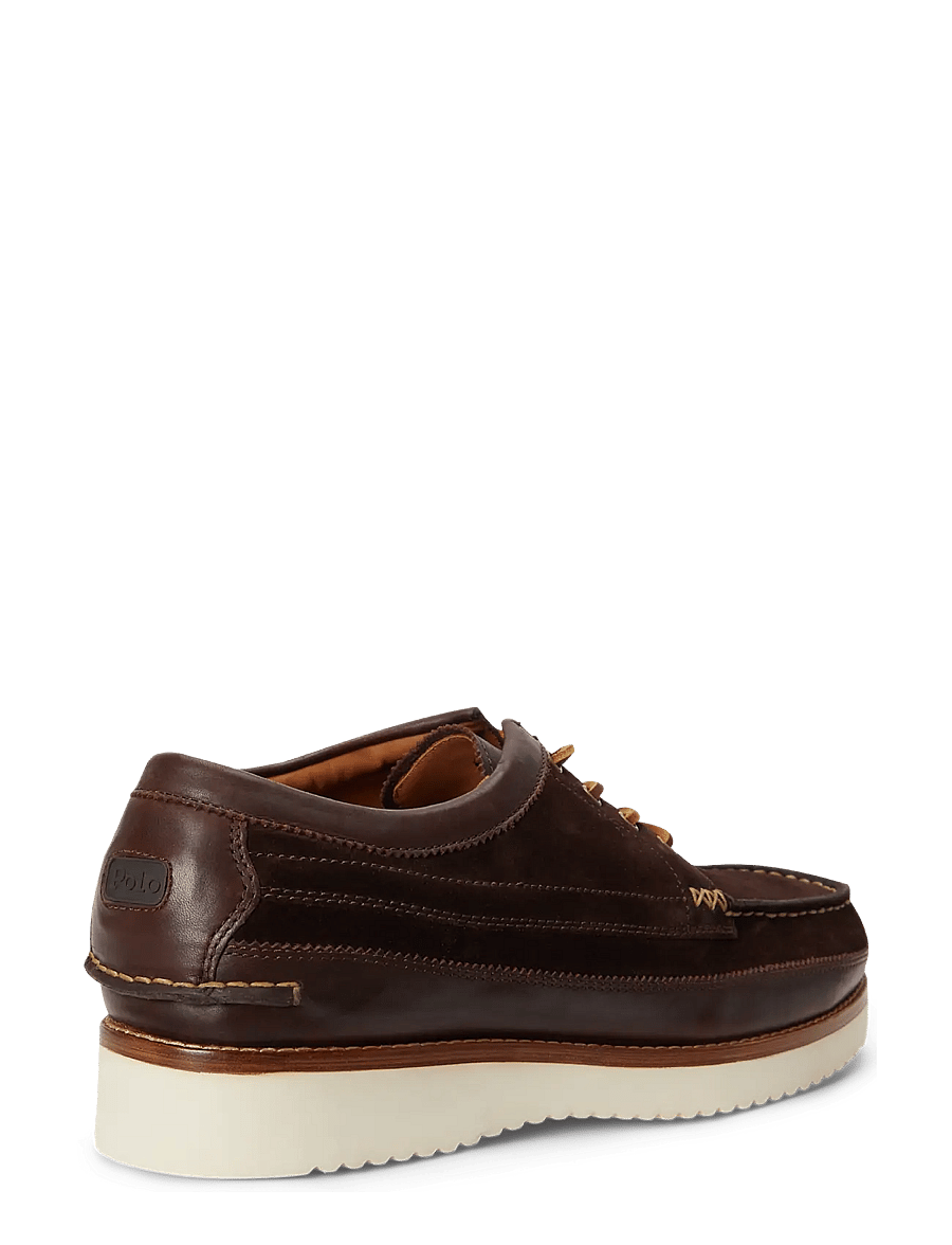Polo Ralph Lauren - Ranger Low Leather-Suede Workboot - dark chocolate - 1