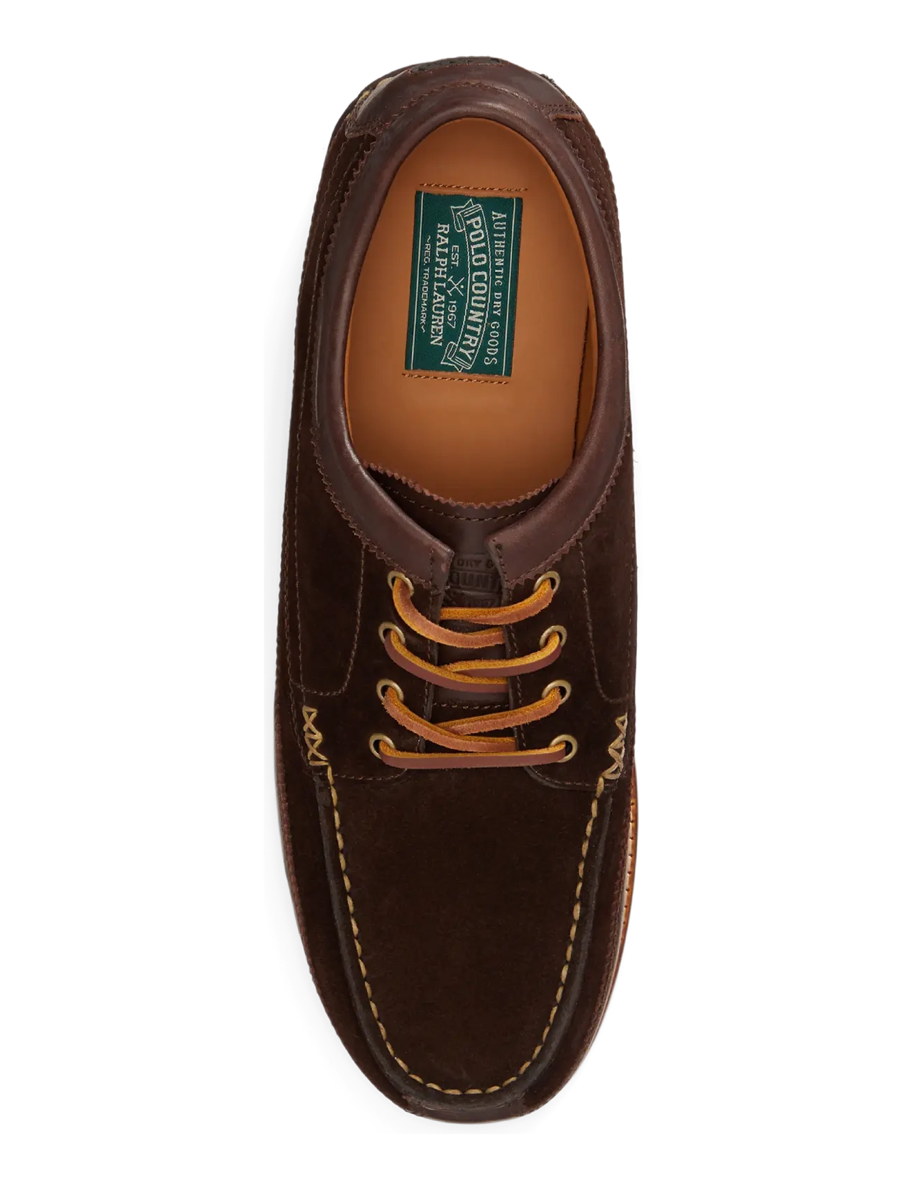 Polo Ralph Lauren - Ranger Low Leather-Suede Workboot - dark chocolate - 3