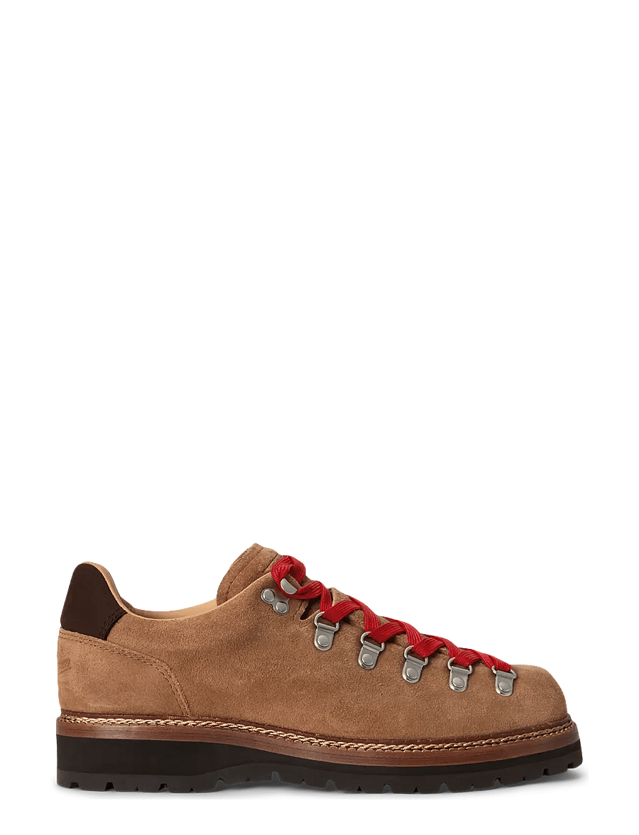 Polo Ralph Lauren - Alpine Low Suede Trail Shoe - tan/dark brown - 0