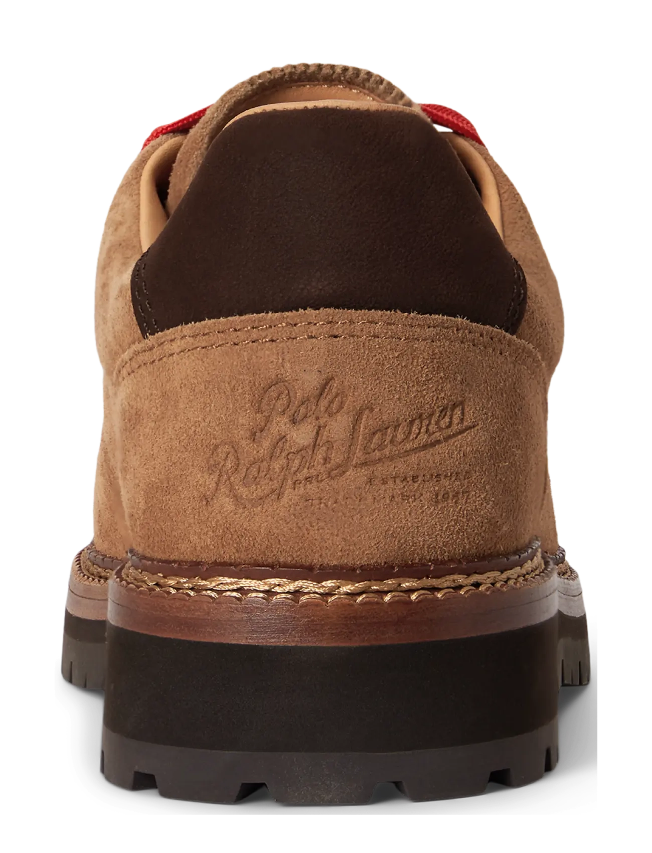 Polo Ralph Lauren - Alpine Low Suede Trail Shoe - tan/dark brown - 1