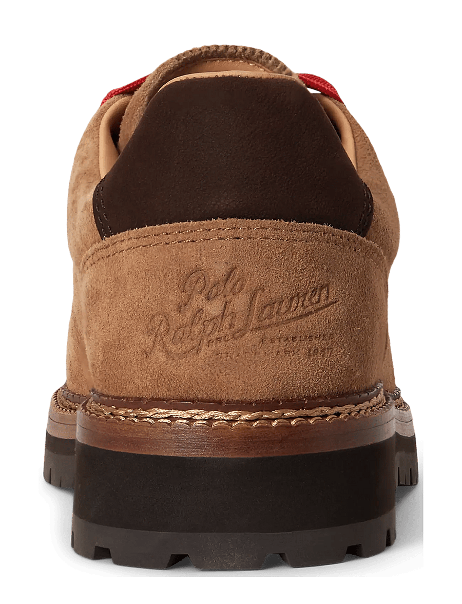 Polo Ralph Lauren - Alpine Low Suede Trail Shoe - tan/dark brown - 1