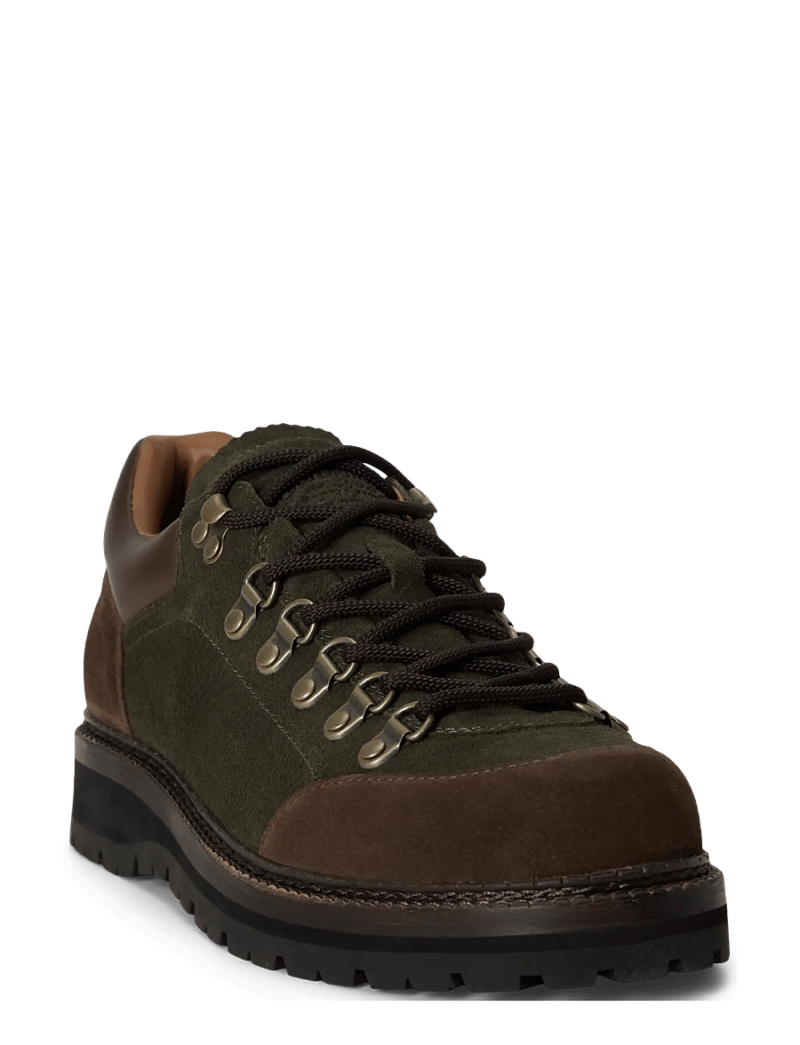 Polo Ralph Lauren - Alpine Low Suede Trail Shoe - wanderschuhe - dark brown/estate - 3
