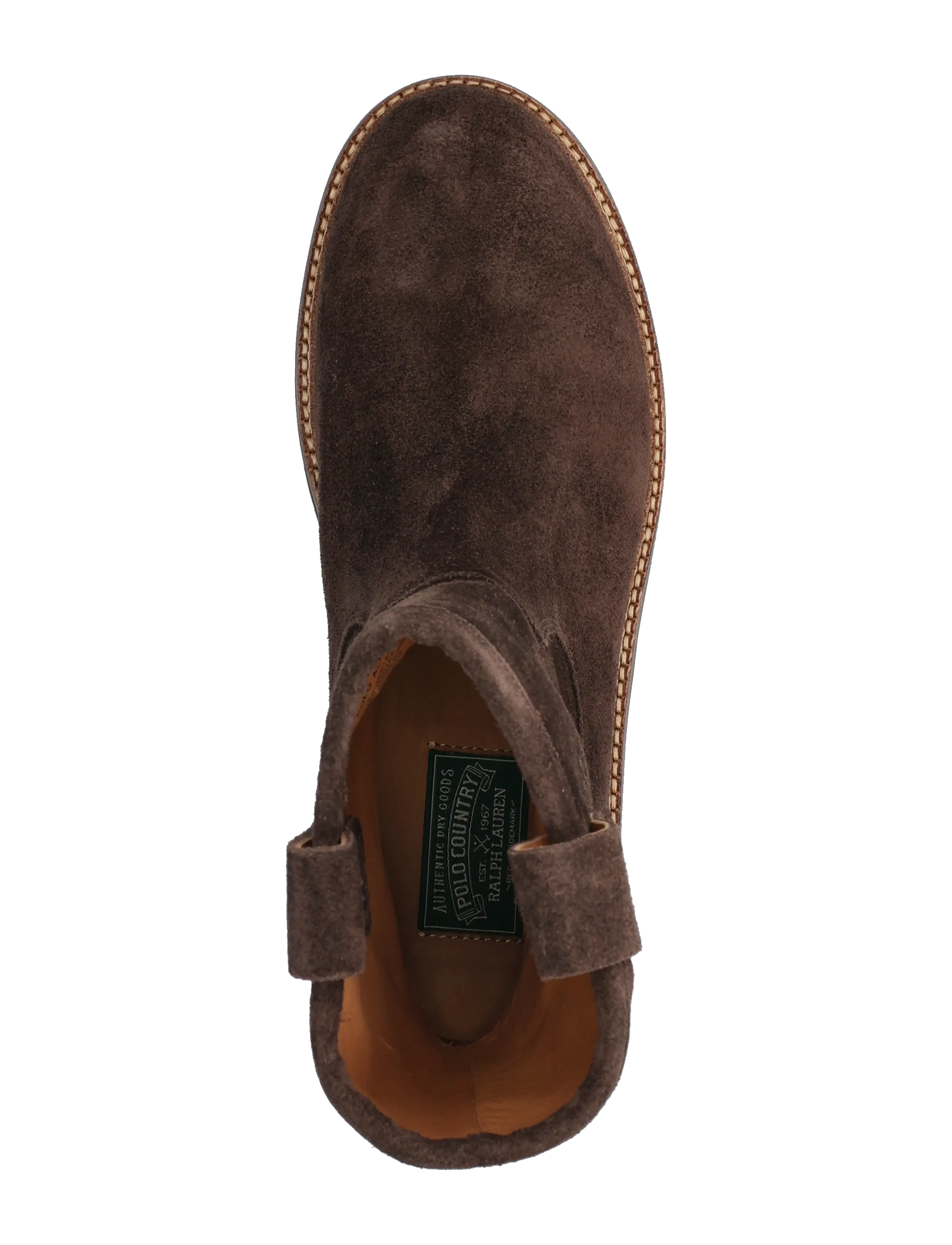 Polo Ralph Lauren - Alpine Suede Pull-On Boot - boots - dark chocolate - 3