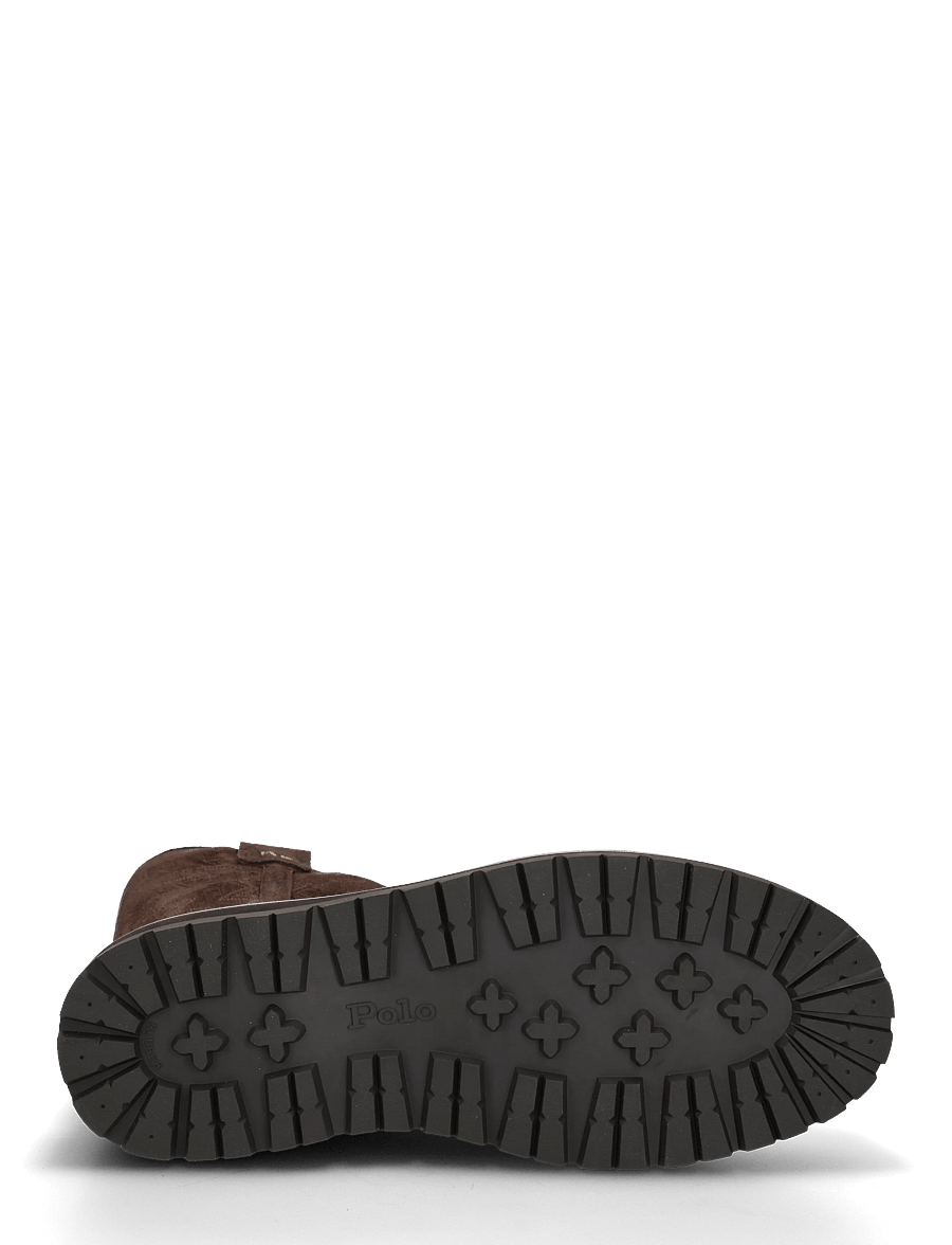 Polo Ralph Lauren - Alpine Suede Pull-On Boot - boots - dark chocolate - 4