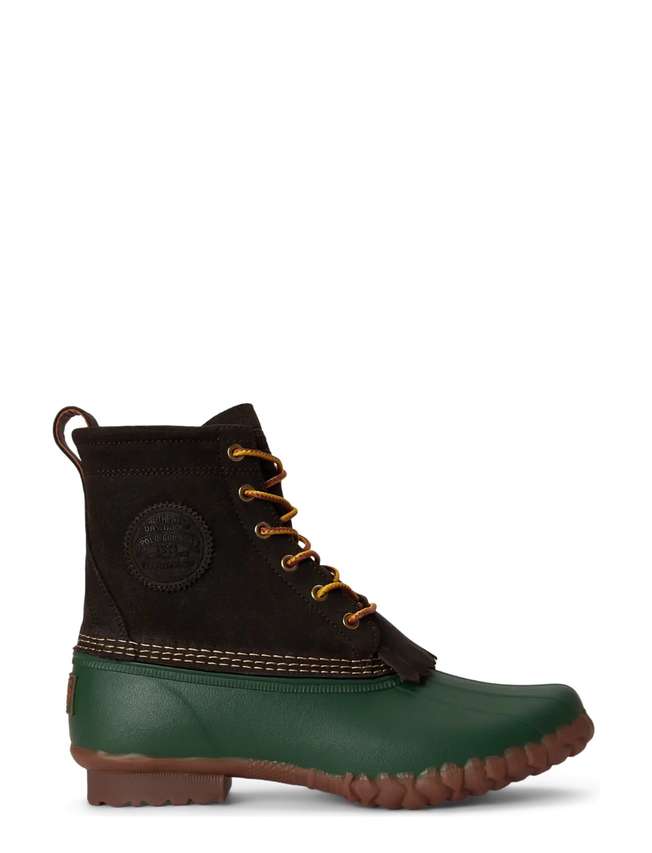 Polo Ralph Lauren Harvey Suede Duck Boot - Schuhe - DARK BROWN/BASIC / brown