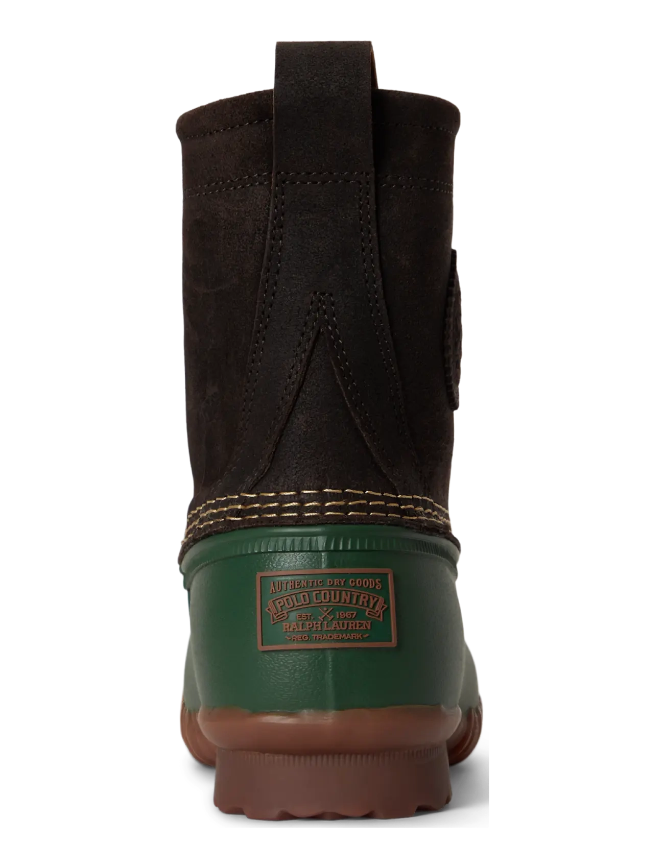 Polo Ralph Lauren - Harvey Suede Duck Boot - boots - dark brown/basic - 1