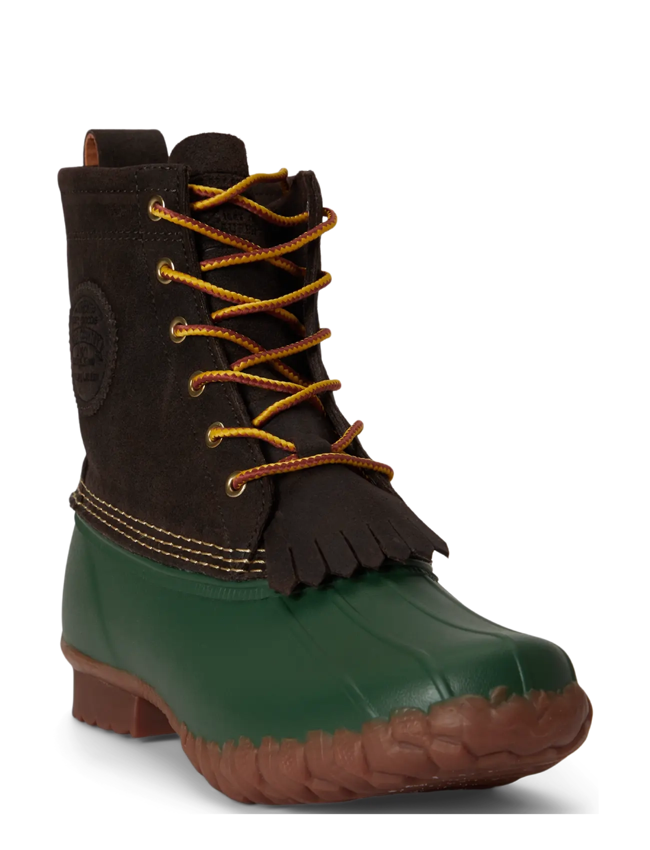 Polo Ralph Lauren - Harvey Suede Duck Boot - boots - dark brown/basic - 2
