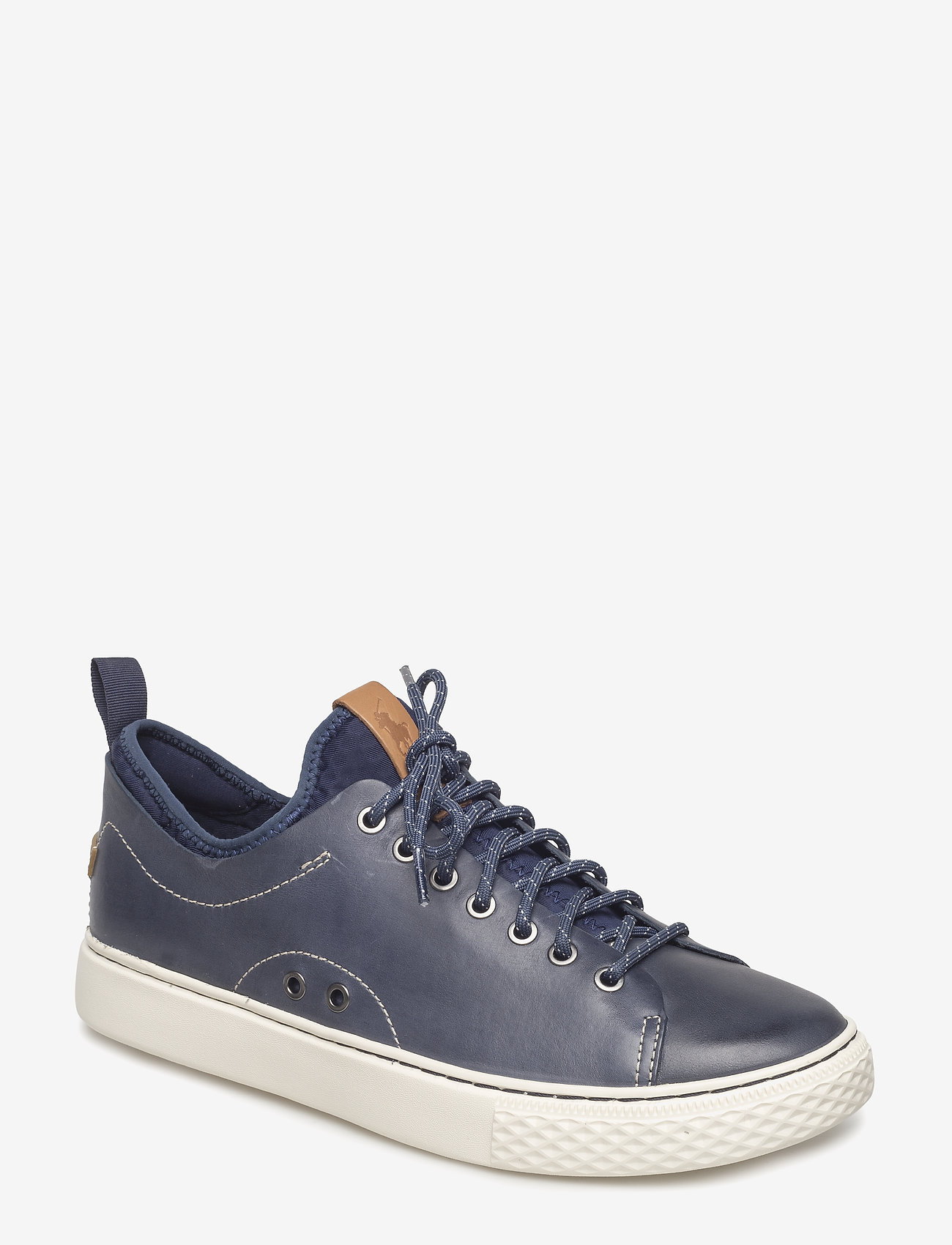 Polo Ralph Lauren - Dunovin Leather Sneaker - newport navy - 0