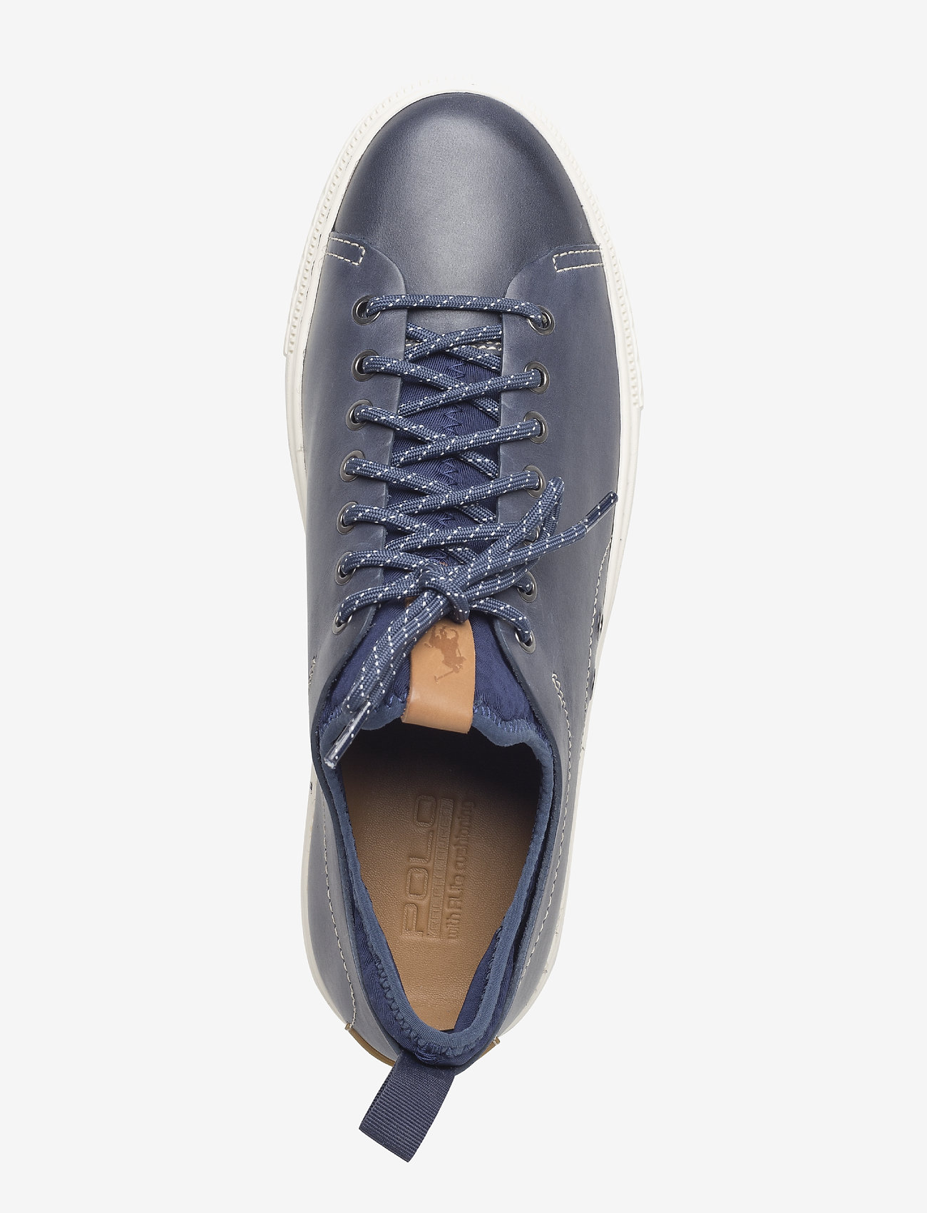 Polo Ralph Lauren - Dunovin Leather Sneaker - newport navy - 3