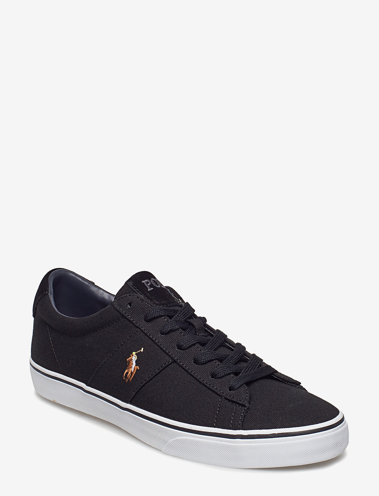 Polo Ralph Lauren - Sayer Canvas Sneaker - lave sneakers - black - 0