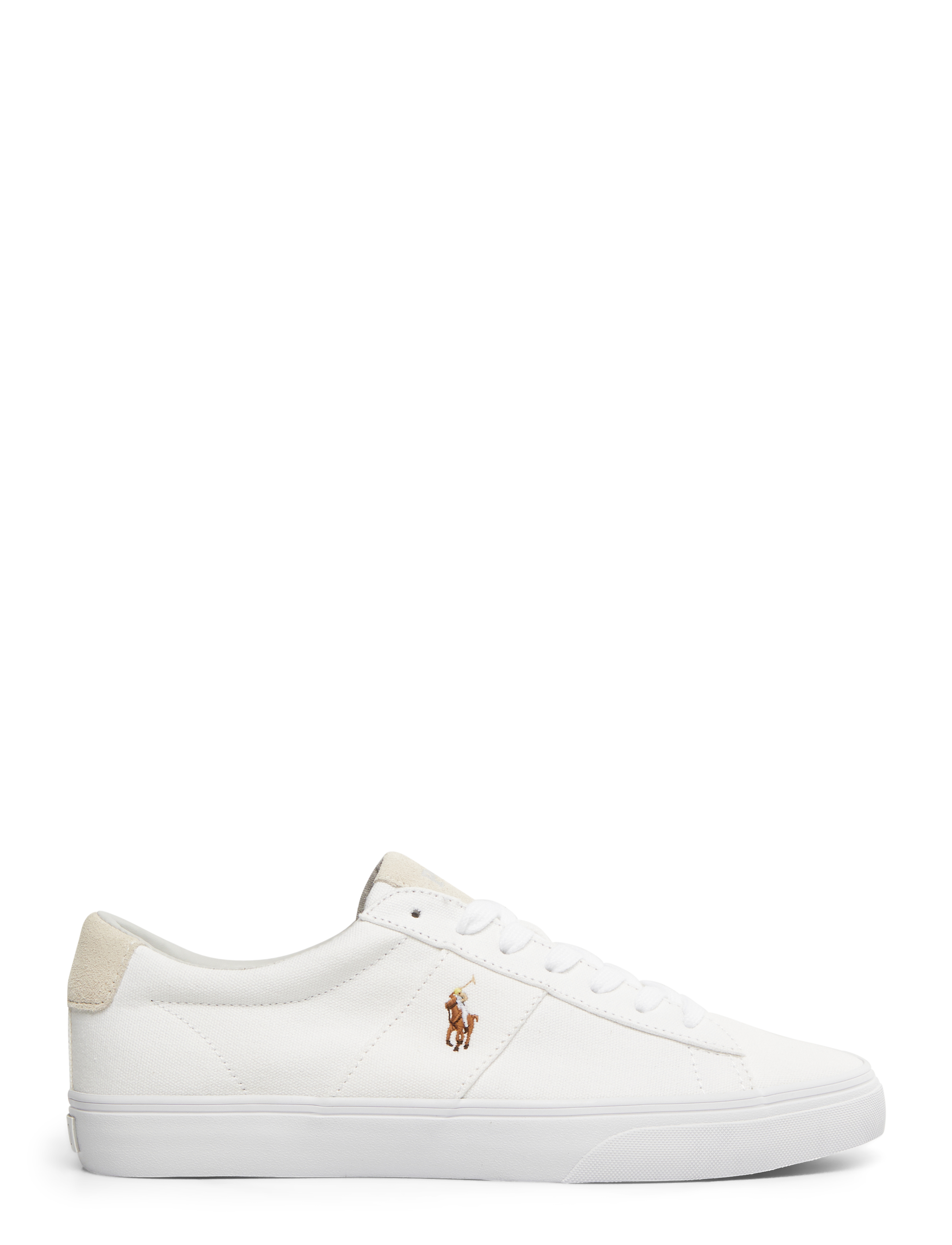 Polo Ralph Lauren Sayer Canvas Sneaker, 41, Sneakers, Weiß - Low-top Männerswear