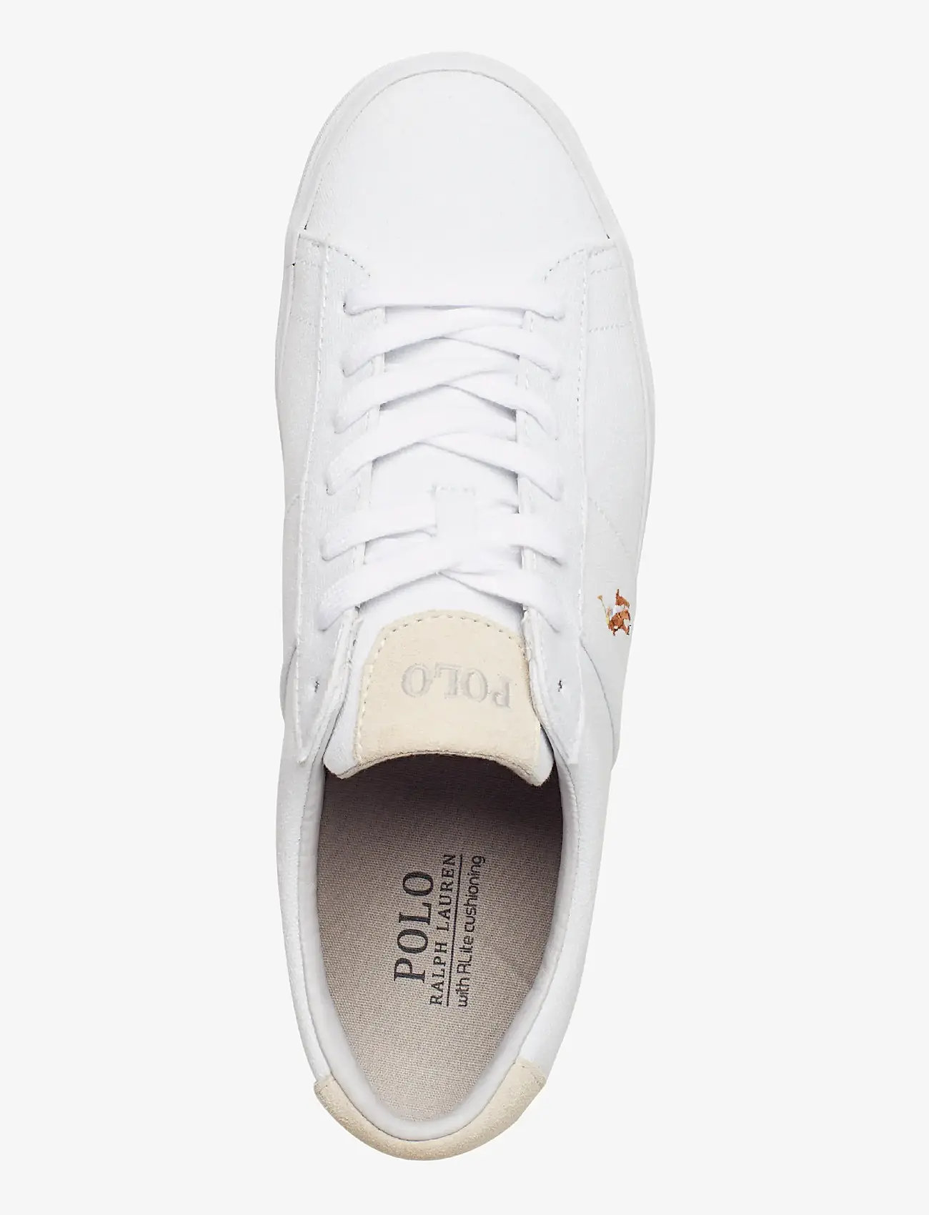 Polo Ralph Lauren - Sayer Canvas Sneaker - tennised - white - 4