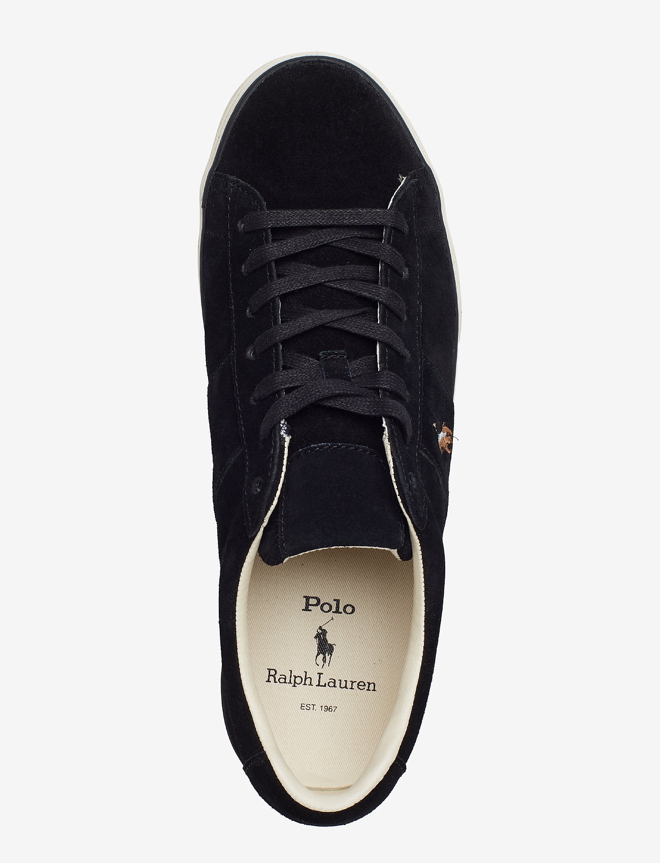 Polo Ralph Lauren - Sayer Leather Low-Top Sneaker - black - 3