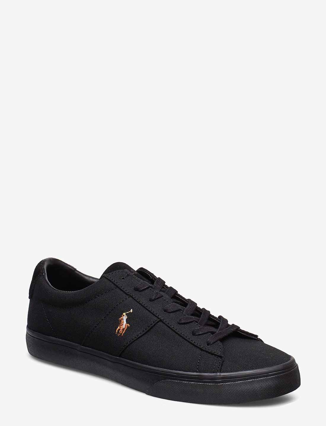 ★ラルフ ローレン★Sayer Canvas Sneakers-24FW★Black Polo Ralph Lauren Sayer Canvas Sneaker (RAF816764497) - Low