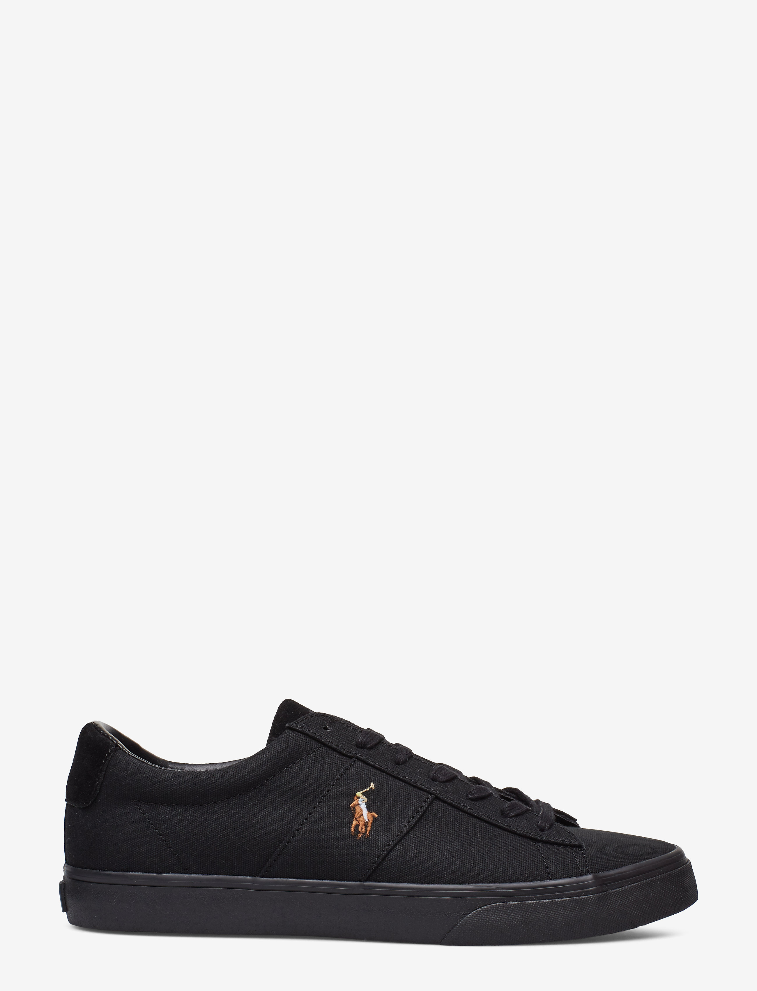 Polo Ralph Lauren - Sayer Canvas Sneaker - black/black - 1