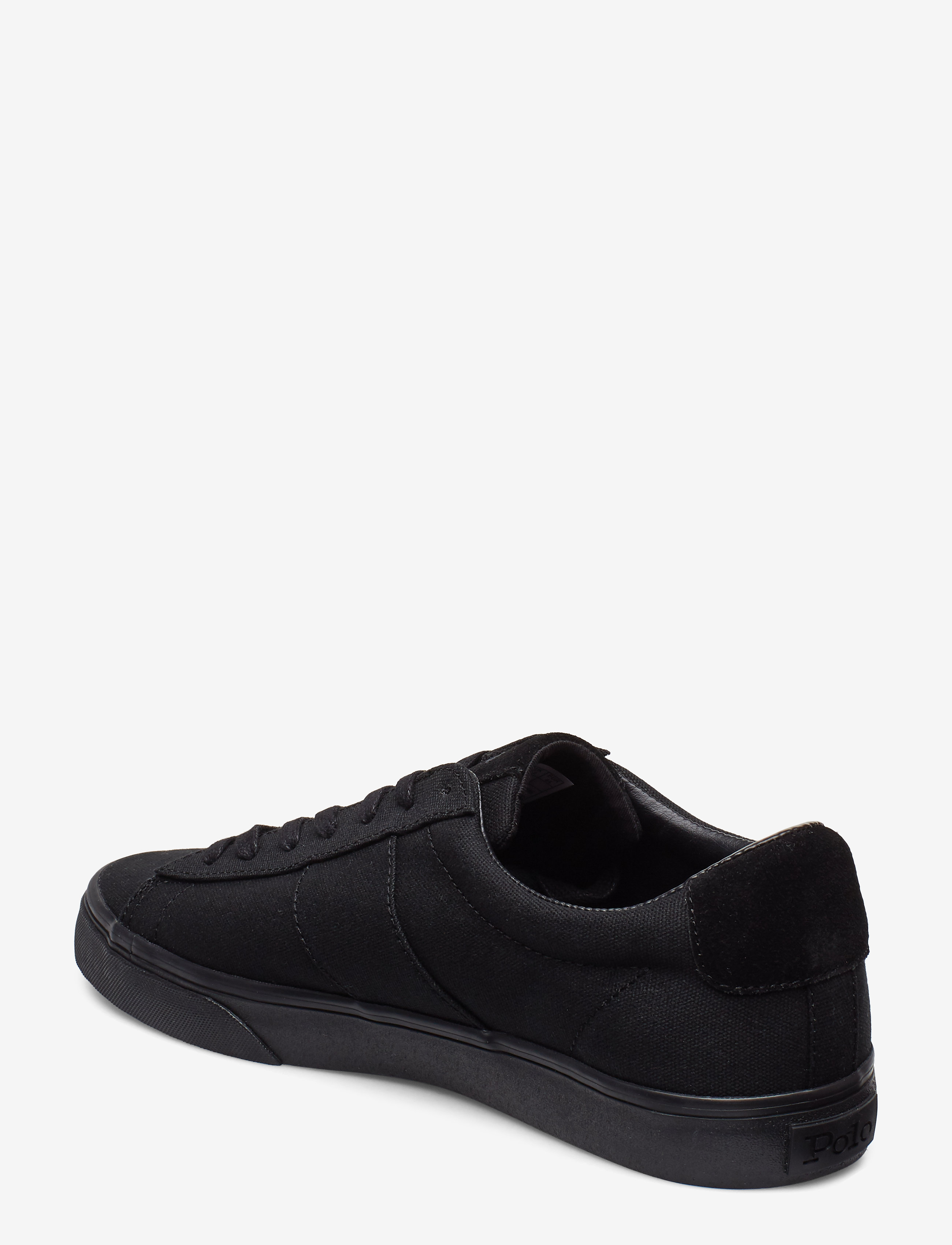 Polo Ralph Lauren - Sayer Canvas Sneaker - black/black - 2