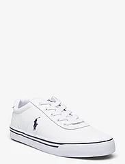 Polo Ralph Lauren - Hanford Leather Sneaker - ar pazeminātu potītes daļu - ceramic white - 0