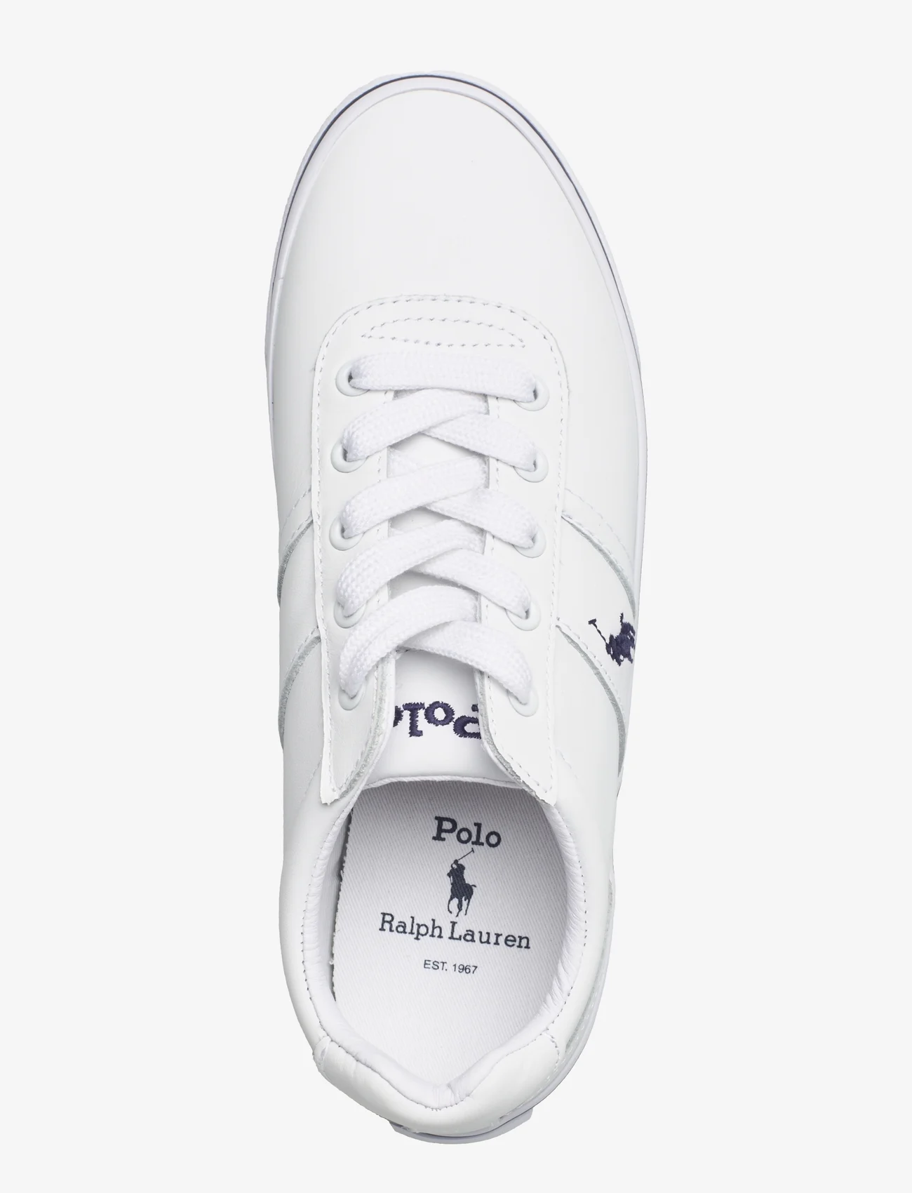 Polo Ralph Lauren - Hanford Leather Sneaker - baskets basses - ceramic white - 3