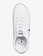 Polo Ralph Lauren - Hanford Leather Sneaker - ar pazeminātu potītes daļu - ceramic white - 3