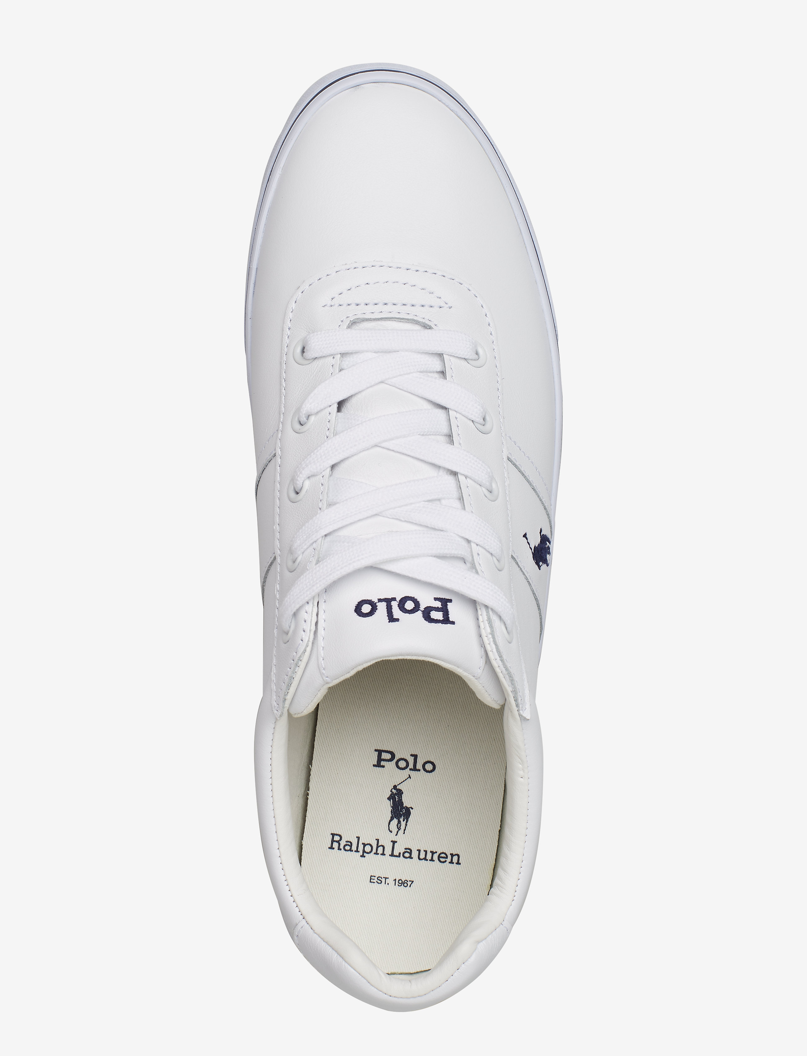 Polo Ralph Lauren - Hanford Leather Sneaker - niedriger schnitt - white - 3
