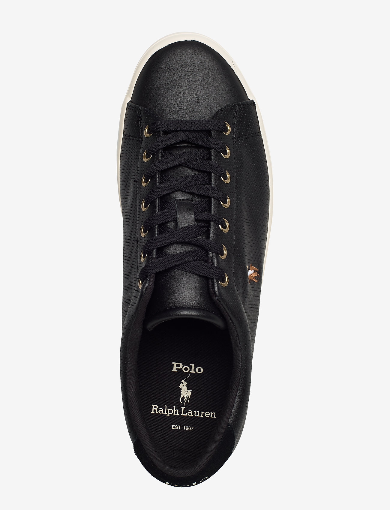 Polo Ralph Lauren - Longwood Leather Sneaker - black - 3