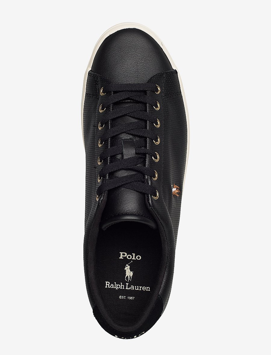 Polo Ralph Lauren - Longwood Leather Sneaker - black - 3