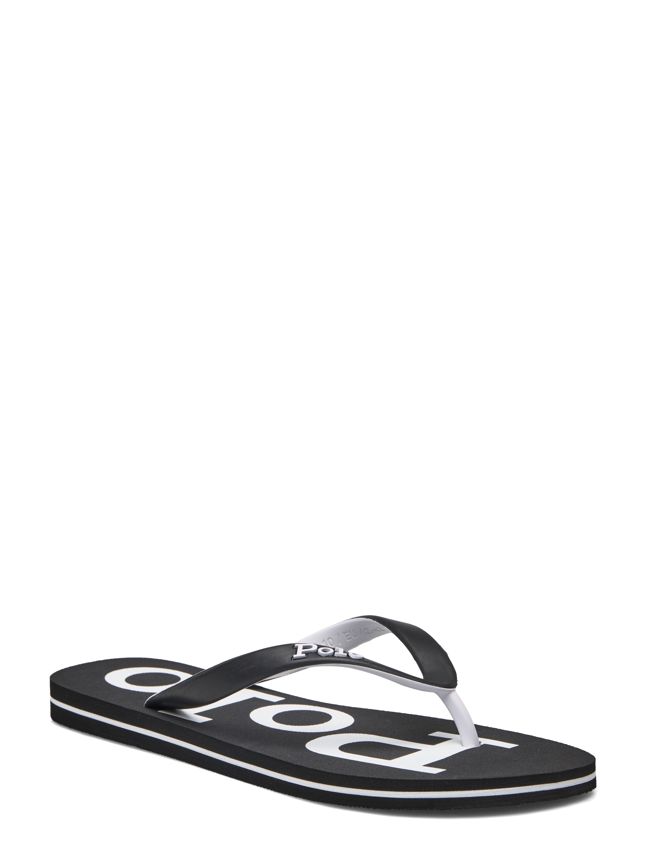 Polo Ralph Lauren Bolt Logo Flip-Flop, 43, Black, Sandaler > Flip Flops, Herre