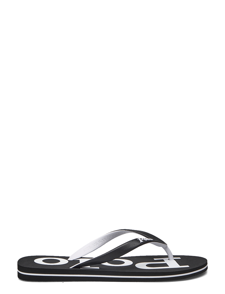 Polo Ralph Lauren - Bolt Logo Flip-Flop - achetez selon l'occasion - black/white - 1