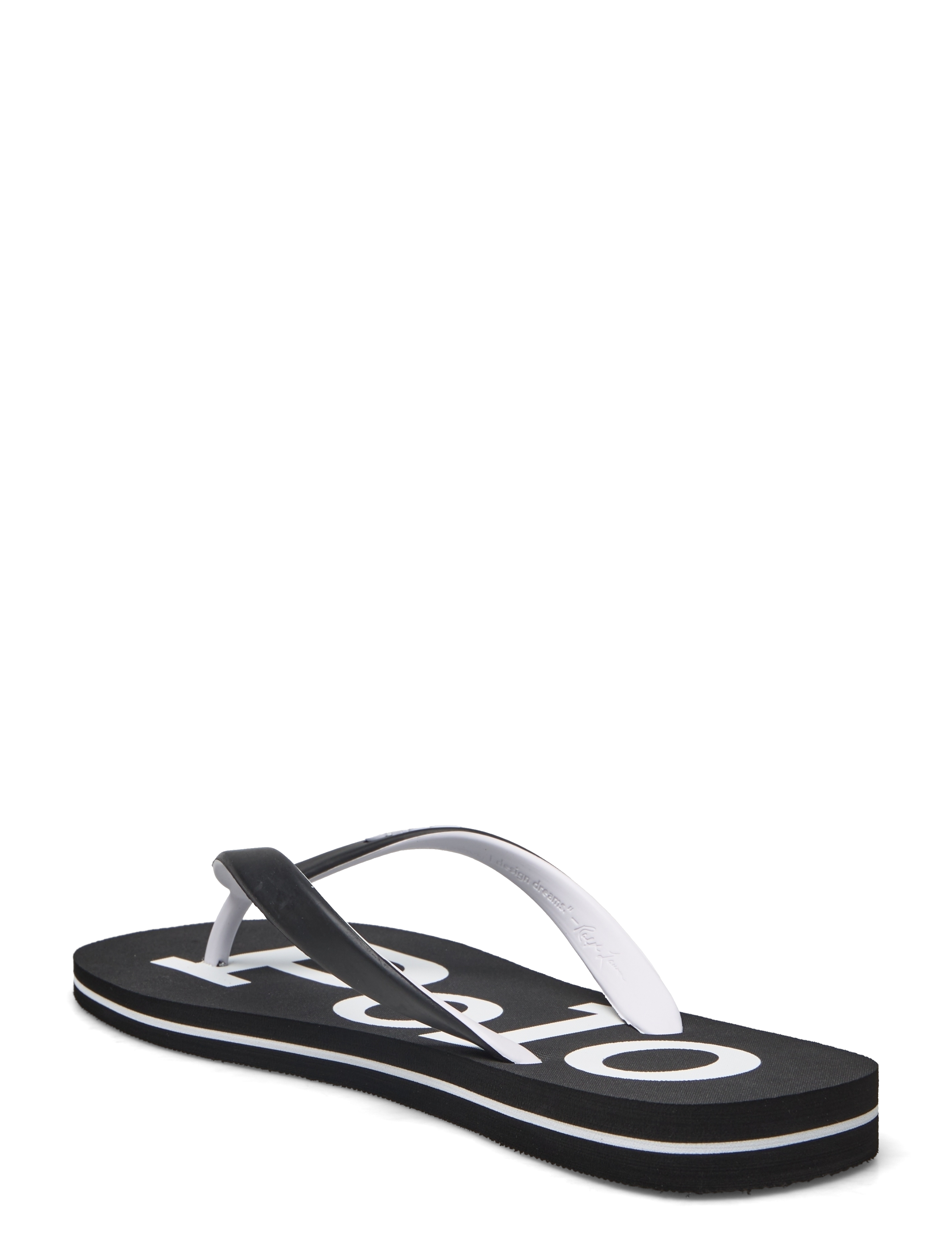 Polo Ralph Lauren - Bolt Logo Flip-Flop - vacation essentials - black/white - 2