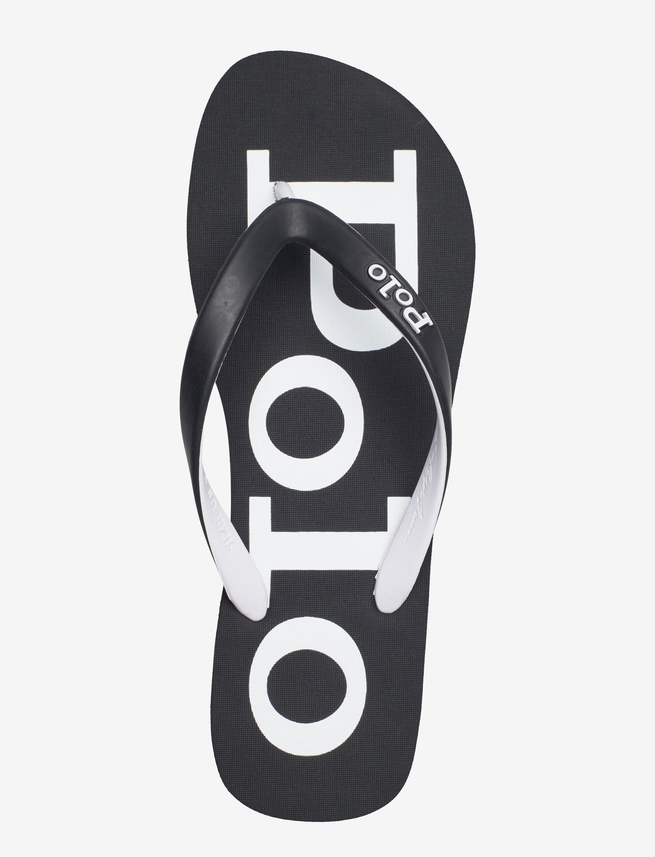 Polo Ralph Lauren - EVA-BOLT-SN-CSL - klapki - black/white - 3