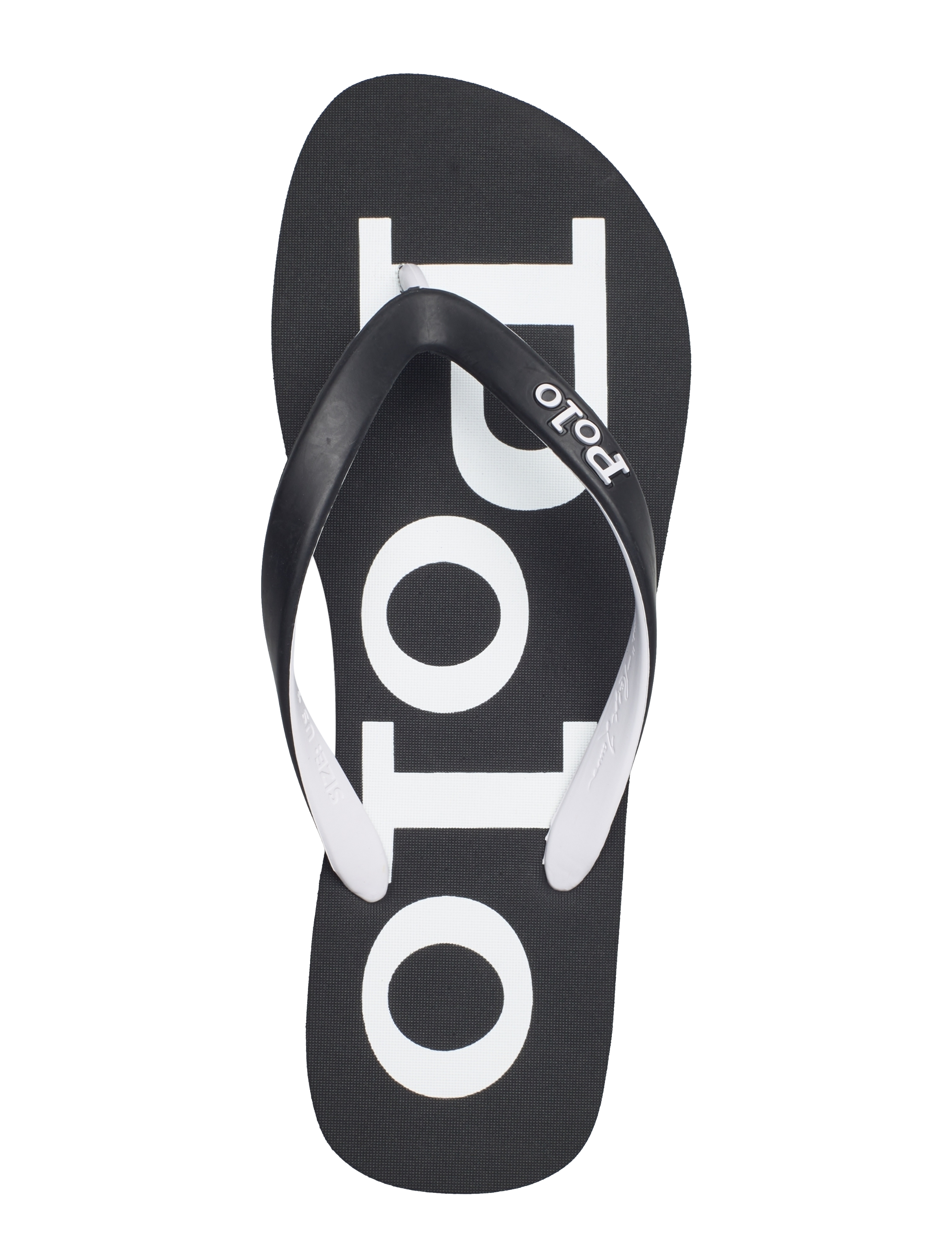 Polo Ralph Lauren - Bolt Logo Flip-Flop - vacation essentials - black/white - 3