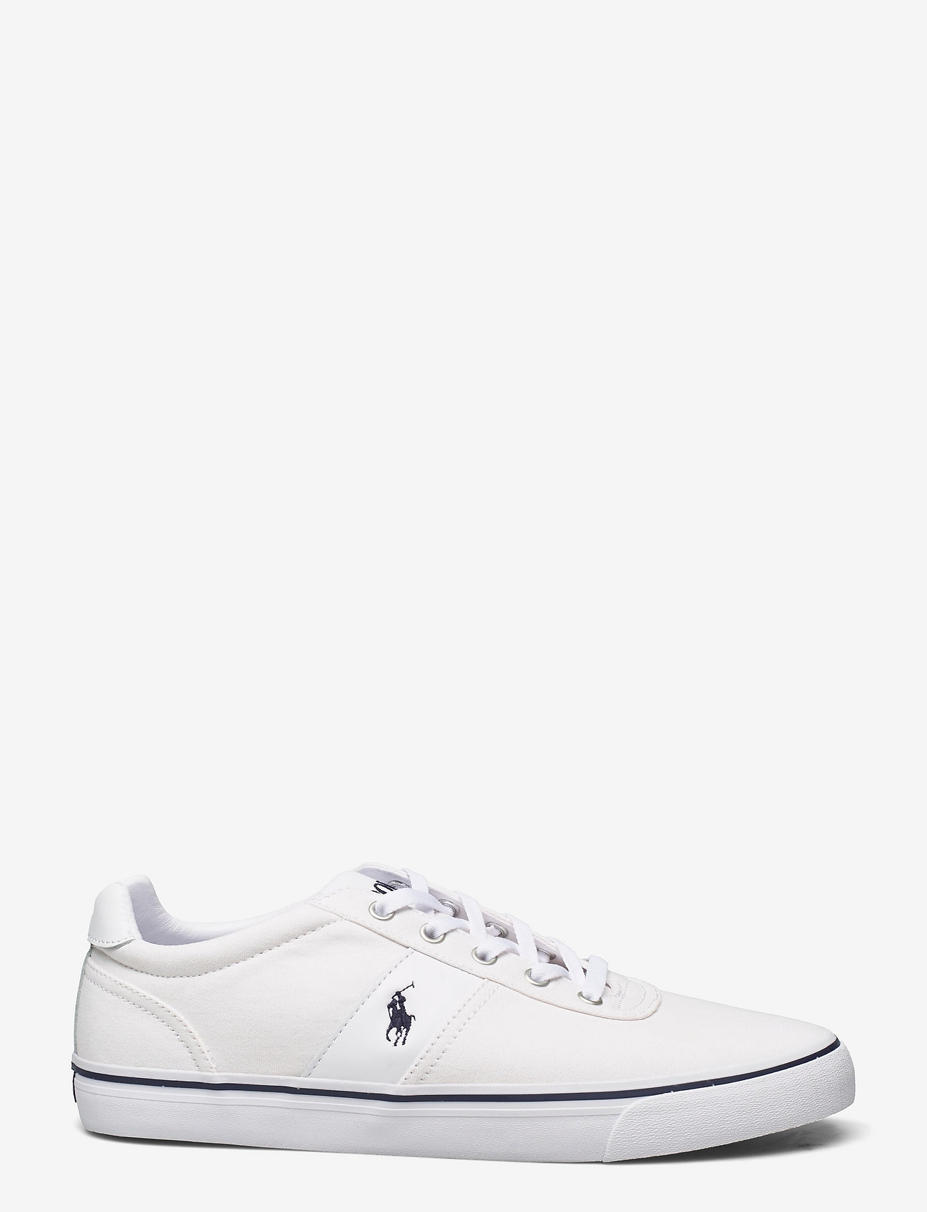 Polo Ralph Lauren - Hanford Canvas Sneaker - niedriger schnitt - white/ navy pp - 1